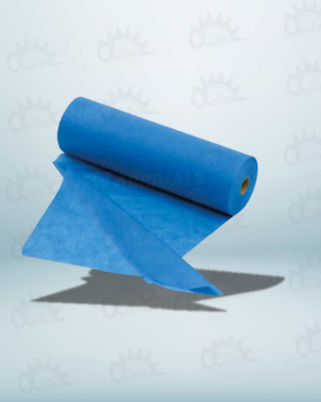 ROLLO CAMILLA 50CM X 100MTS. COLOR AZUL. TELA SMS